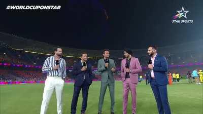 RCB fans every year. Translation: I don't believe the best team has won the world cup, Indian team is the best team on paper. 