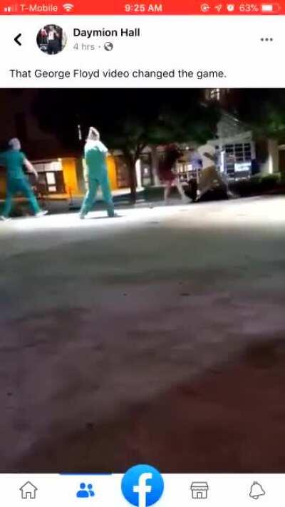 Cop gets more than he bargained for