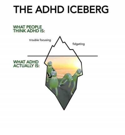 The ADHD iceberg