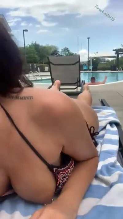 Wonder how many of y’all don’t know when we pull our tits out secretly near ya.