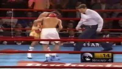 If you think the Rocky and Creed movies were unrealistic, let me introduce you to Arturo Gatti : Gatti vs Wilson Rodriguez knockout.