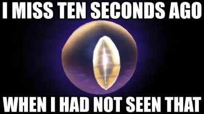 I miss ten seconds ago when i had not seen that