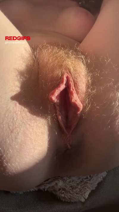 Hope this hairy pussy is looking pretty for you 😌😍