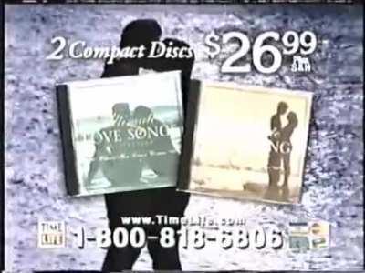 Being abruptly woken up at 2am by compilation CD commercials (1990s)
