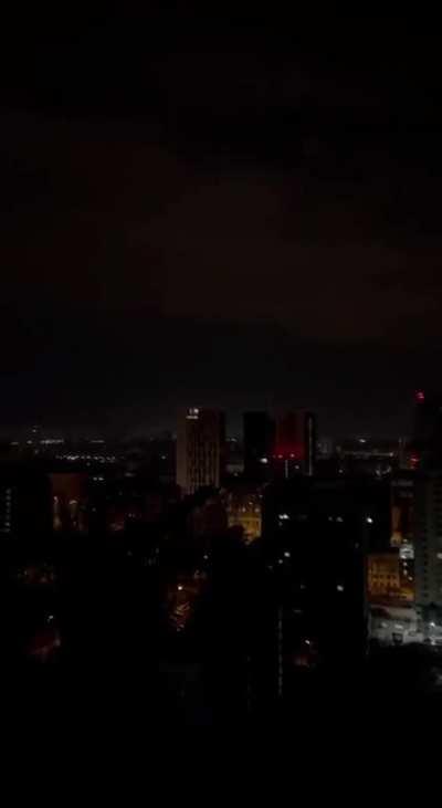 Fighting is going on in Kiev. Shooting is heard