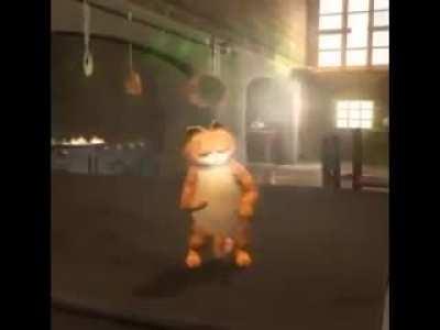 funny cat dances to silly music