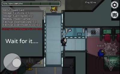 This monstrosity of among us gameplay