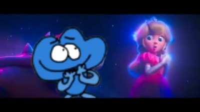 1 minute of four having a stroker with peach