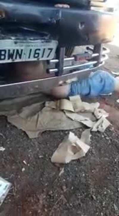 Being overweighted and repairing a truck’s bumper