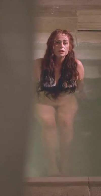 Polly Walker in Rome