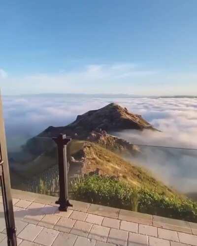 Views from Malibu Rocky Oaks Estate Vineyards in California