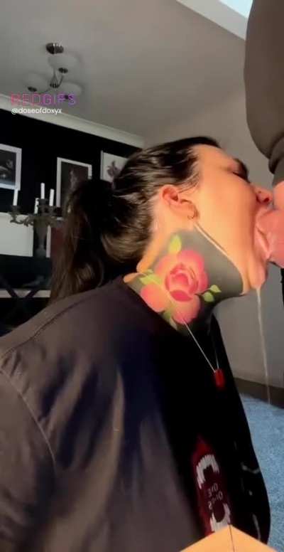 All a guy needs is a girl who’s enthusiastic while giving him head, right?