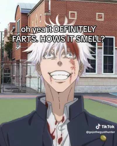 super senior gojo back at it again