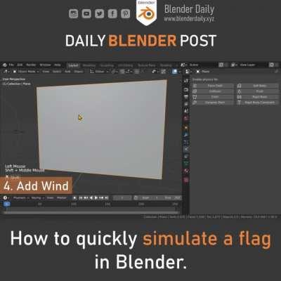 Quickly Simulate a Flag