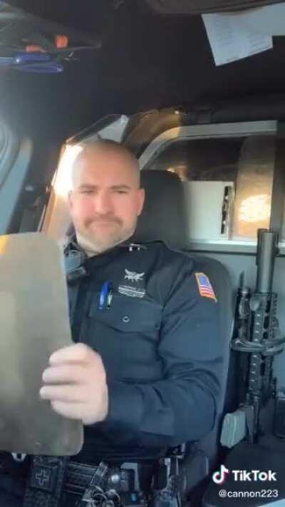 Imagine this guy using lethal force on you. Jesus Christ.