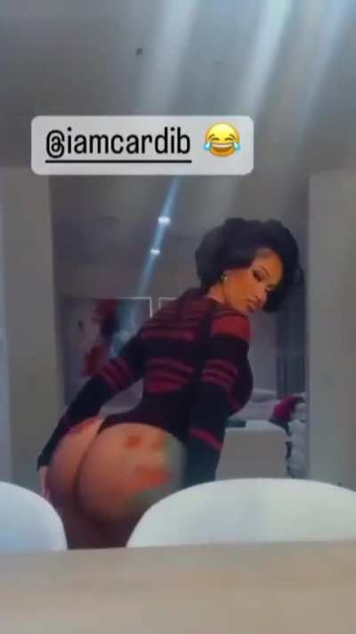 You put your bare meat between Cardi’s cheeks while she twerks and if you don’t get bricked for 5 mins you win 5 milly, y’all making it?