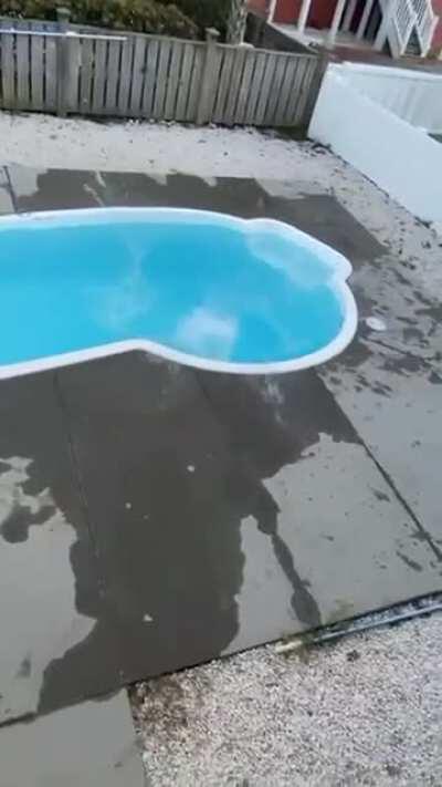 Backflip into a pool, WCGW?