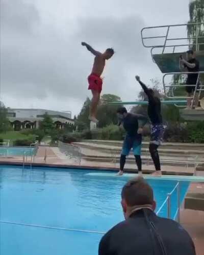 Didn't jump up that far