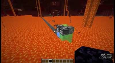 a very small bridge builder