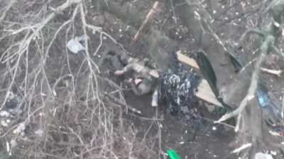 Russian soldier kills himself.