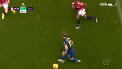 Alexandre Jankewitz straight red card against Manchester United 2'