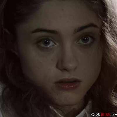 Natalia Dyer loves touching herself