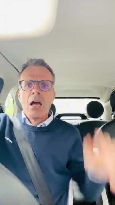 “GOOBA” by 6ix9ine 🌈🦈 Car-karaoke by @uwebaltner on IG 😂🔥