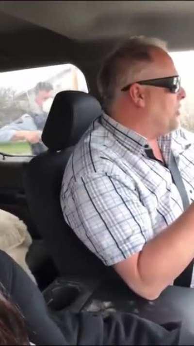 Man insults a police officer repeatedly for no reason... Then he wins a stupid prize