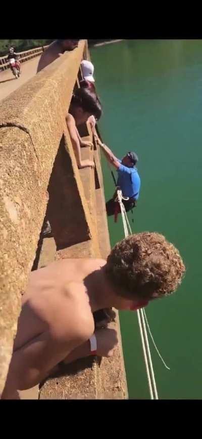 Ouch. I hope he’s alright!