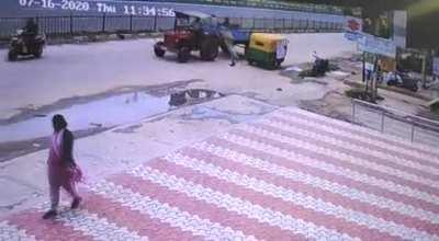 Never seen or heard such kind of accident