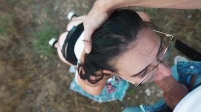 My throat need your dick in me