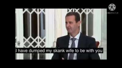 Bashar Al-Assad is a proud animesexual!