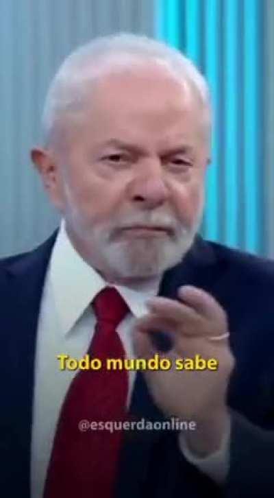 Fala mesmo Lula