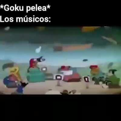 Goku a ellos no les gana