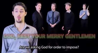 “God Rest ye Merry, Gentlemen” comma placement song