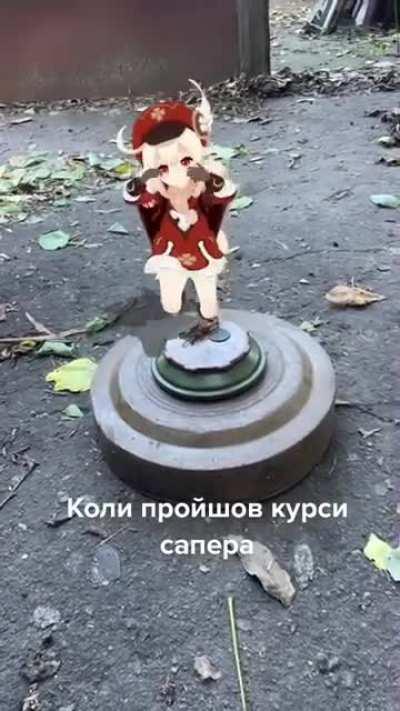 When you’ve been making safe Russian TM-62 landmines for 3 days without sleep, and the energy drinks aren’t working anymore.