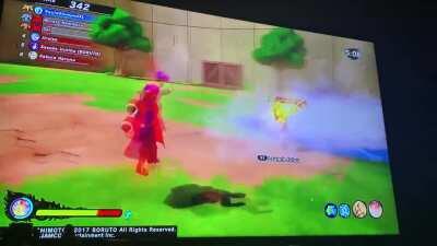 So I found a pretty nice combo with the new dlc move (I don’t think you need the attack scroll to one shot but the ult basically gives the same effects