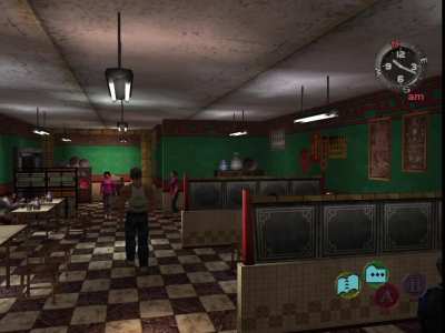 Shenmue 2 View: Man Mo Bistro - Vintage View! More Below