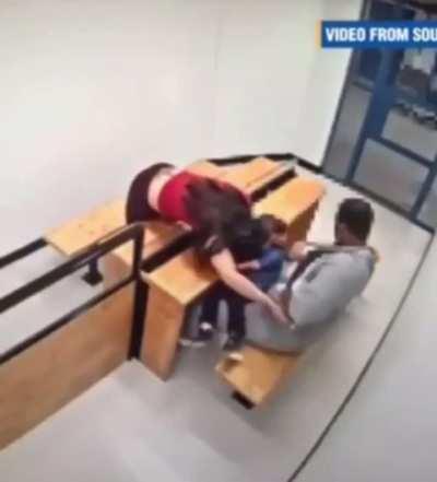 To smuggle drugs into a prison using your child