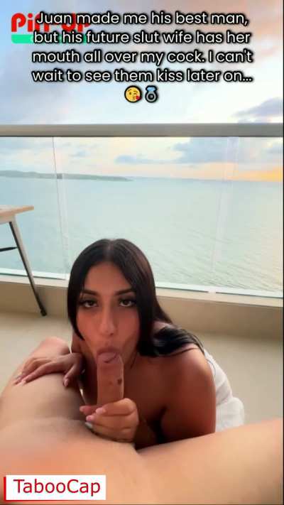 Fucking My Best Friend's Bitch on the Day of Their Wedding