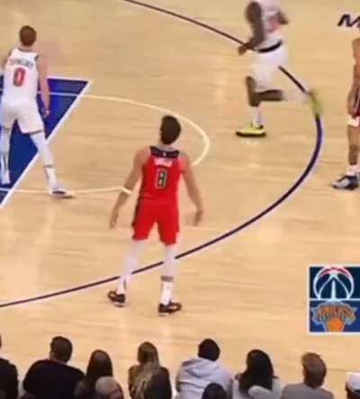 [Highlight] Deni Avdija stressed out at the Poole Party.