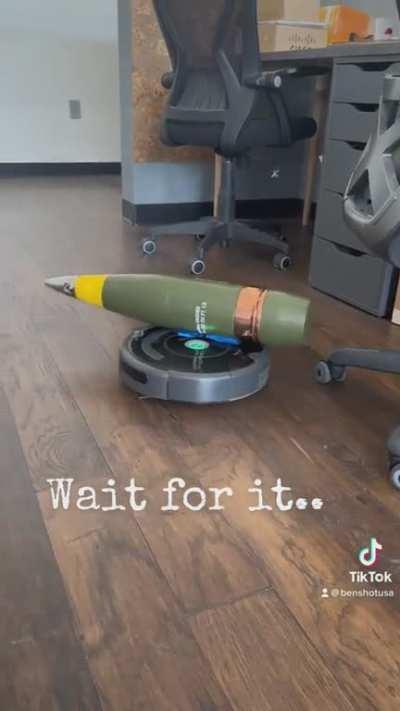 The Claymore Roomba has been upgraded