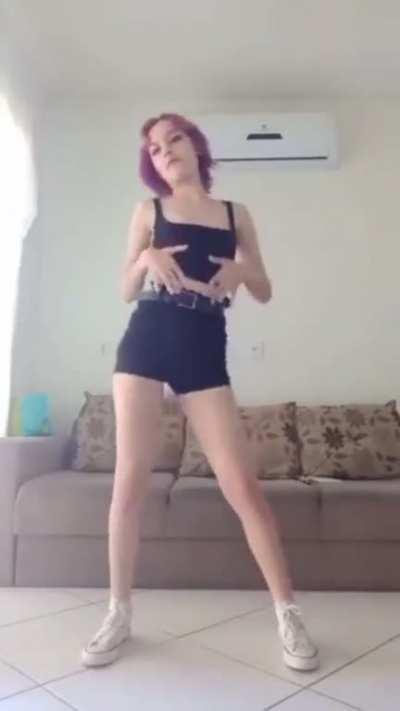 Girl dancing