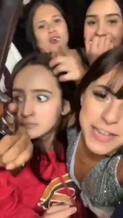 When you realise you're at the wrong party