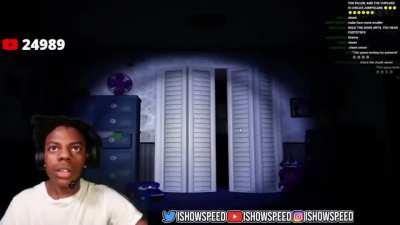 there is someone in the closet