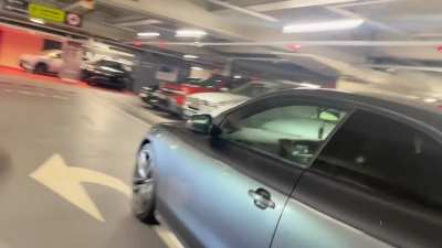 Happy Christmas to everyone except the driver of Audi 141LM491, who has video playing on his phone on the dash, while navigating very busy Dundrum car park.