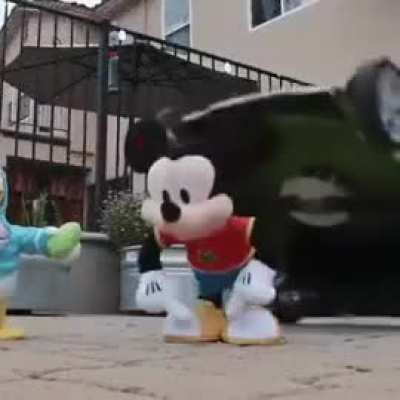 Would you do this to Micheal Mouse? 