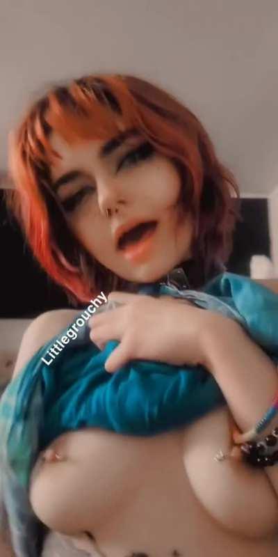 Petite alt slut rides you POV