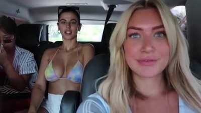 Shaking 'em while in car