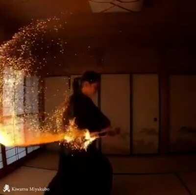 Moderately Warm Guy, Wielder of the Flame Blade